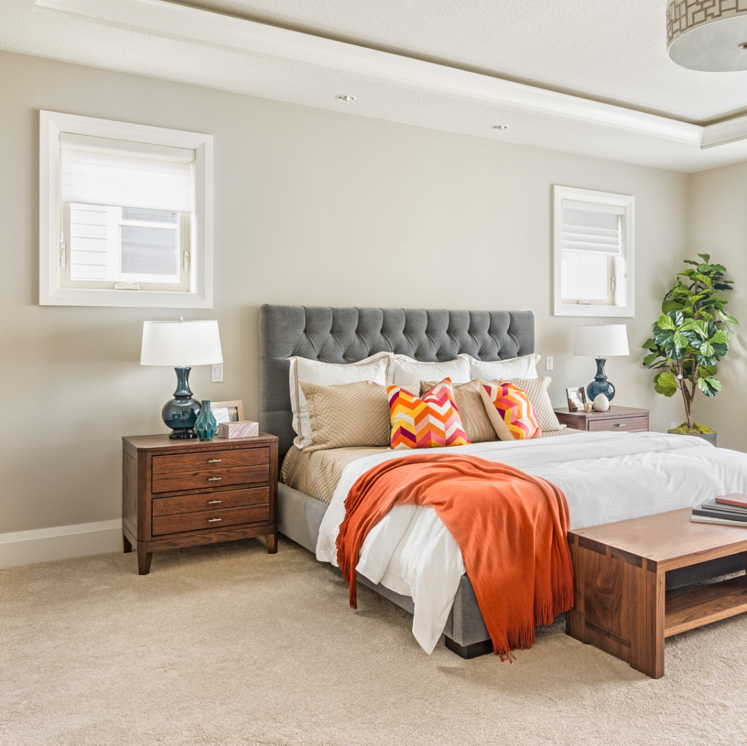 Beautiful Furnished Bedroom in New Luxury Home feel good floors chesterfield